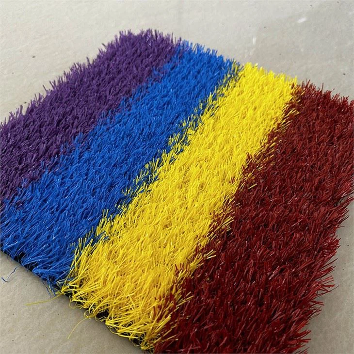 Kindergarten Rainbow Artificial Turf Grass Kindergarten Rainbow Artificial Turf Grass